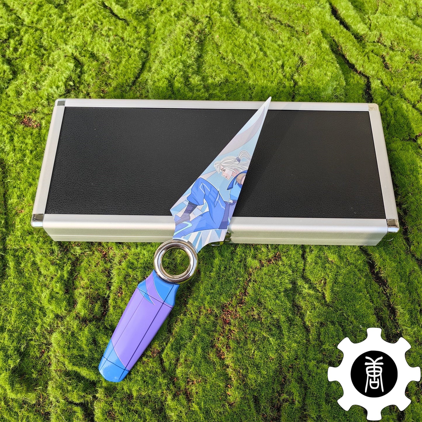Go Volume No 1 Knife Jett Kunai Life Size Blunt Metal Replica