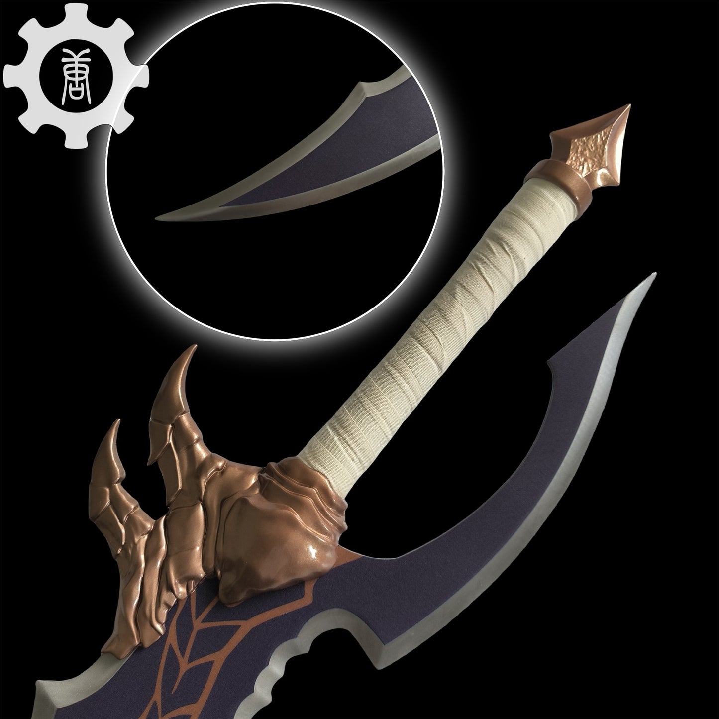 Kasaka's Venom Fang Dagger & Knight Killer Dagger Life-Size Metal Replica