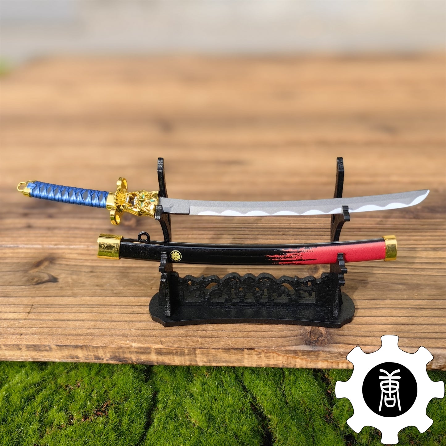 Metal Onimaru Kunitsuna Sword Katana Replica 4 In 1 Pack