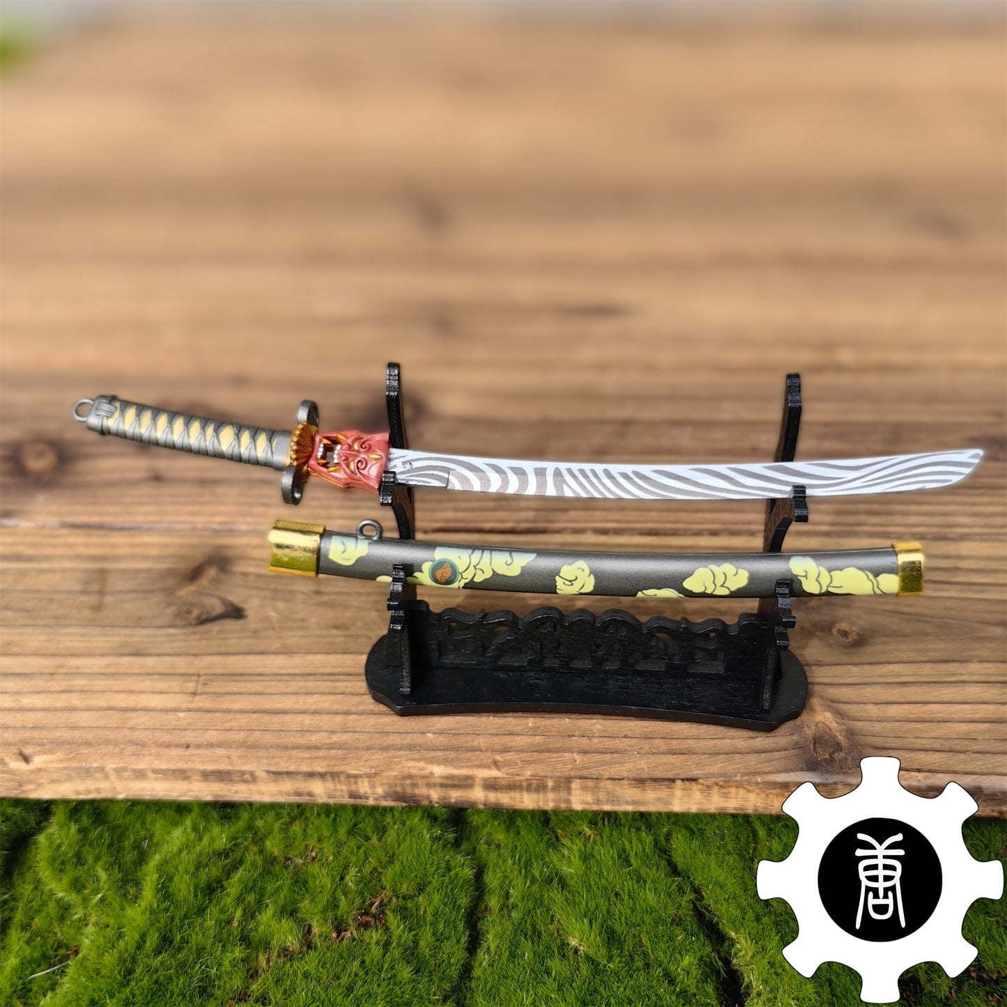 Metal Onimaru Kunitsuna Sword Katana Replica 4 In 1 Pack