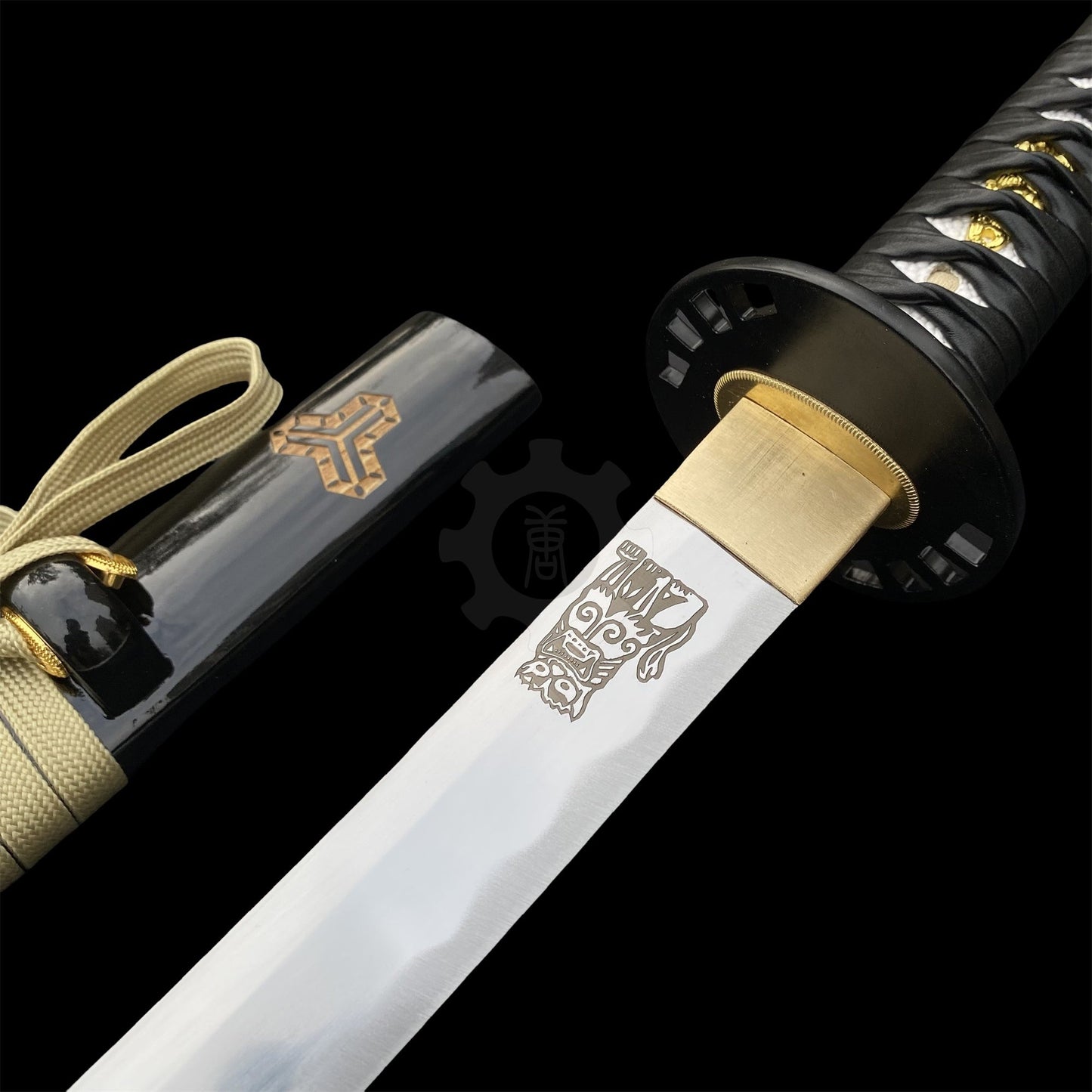 IRL Uma Thurman Katana Carbon Steel Samurai Sword