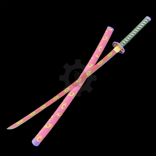 Kokushibo Katana Nichirin Sword 1045 Carbon Steel Version