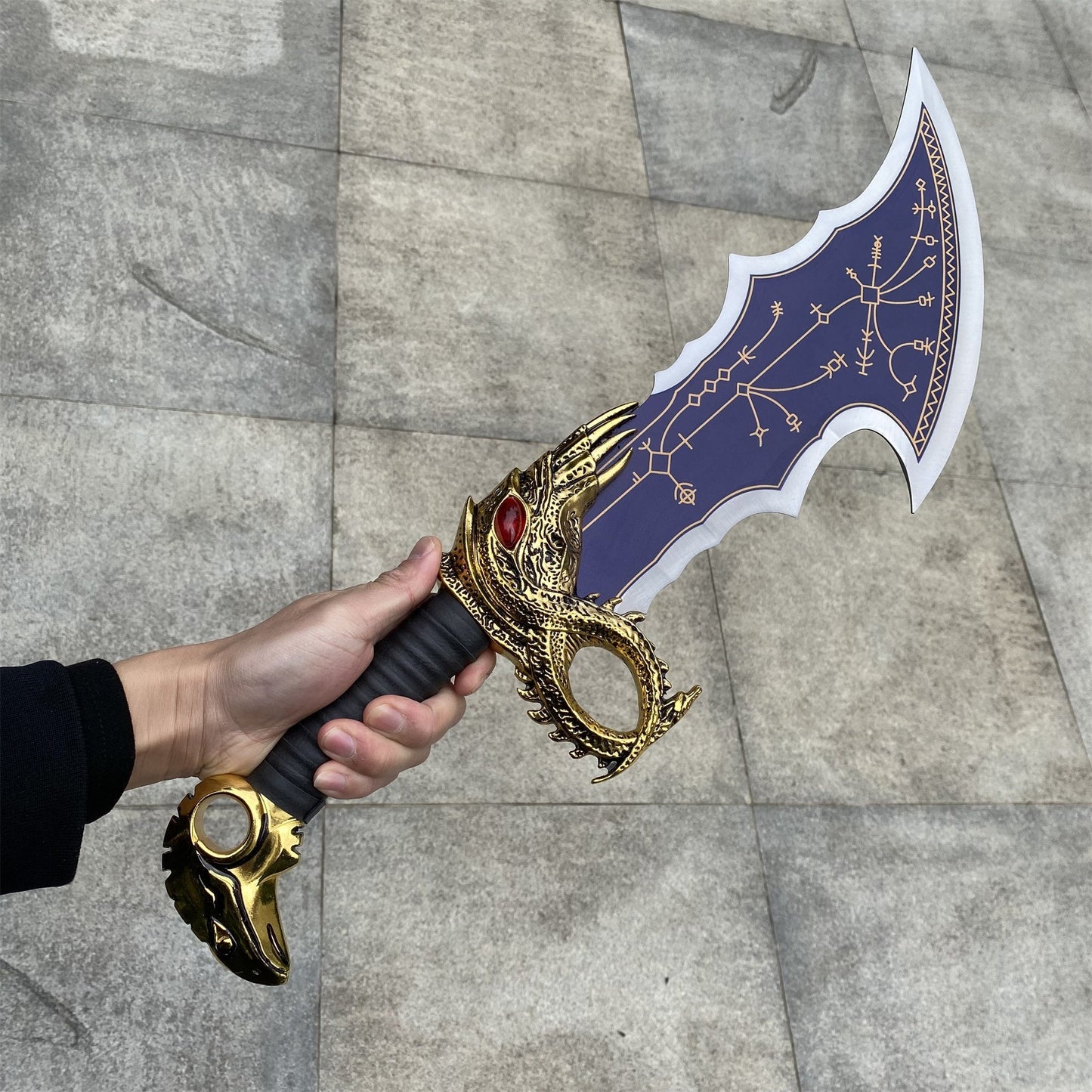 Blades of Chaos Life-size Metal Replica