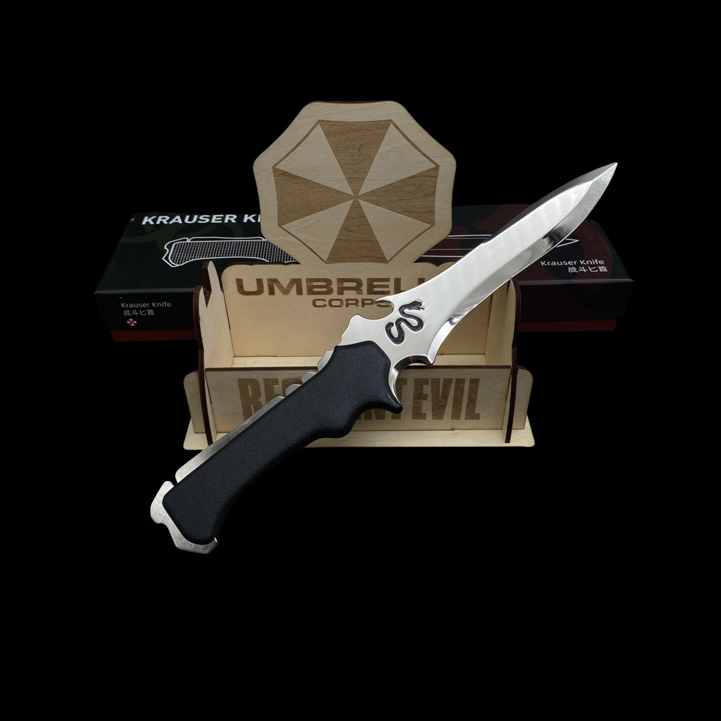 Re4 Krauser Knife Blunt Blade Metal Replica