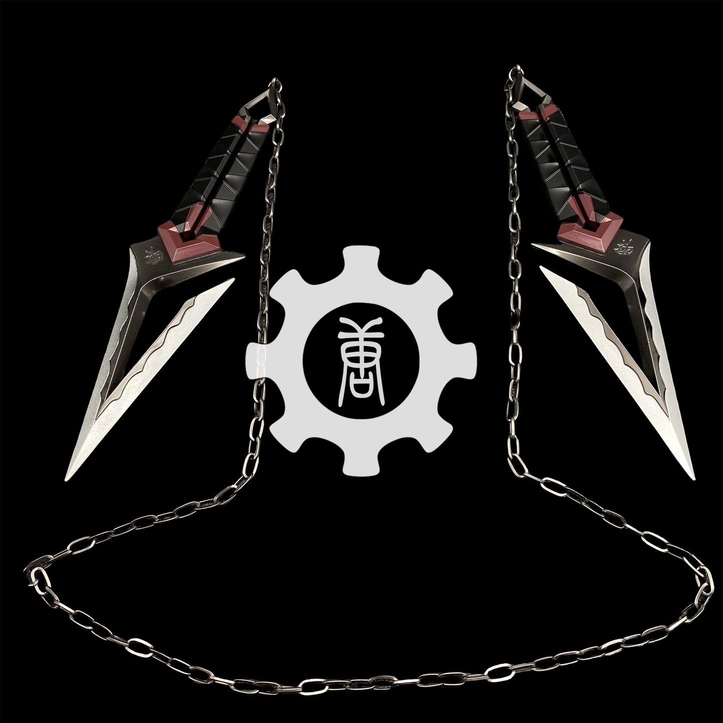 Metal Kuronami no Yaiba Life Size Kuronami Kunai Knife Most Accurate Replica