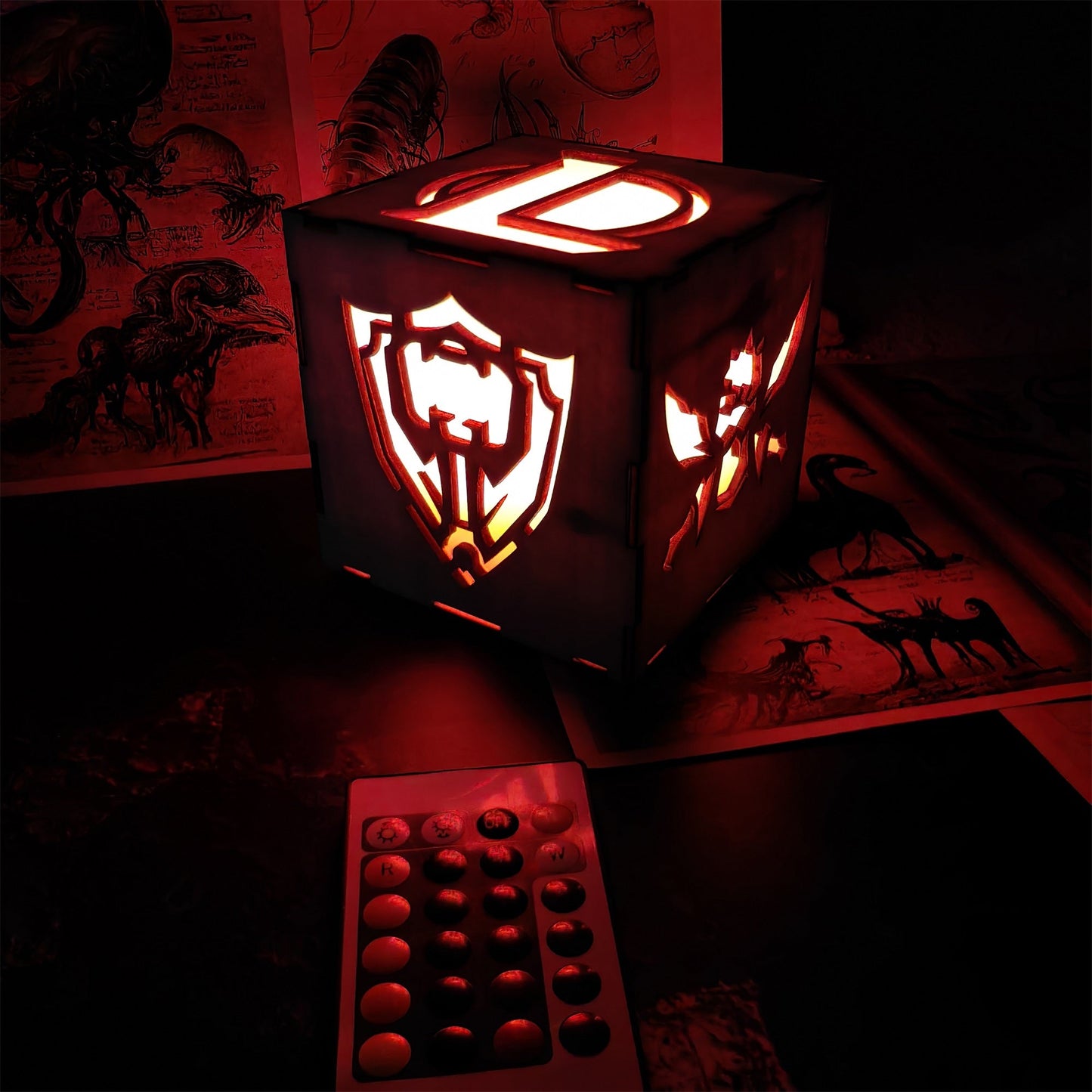 LOL Inspired Neon Night Light Room Decor