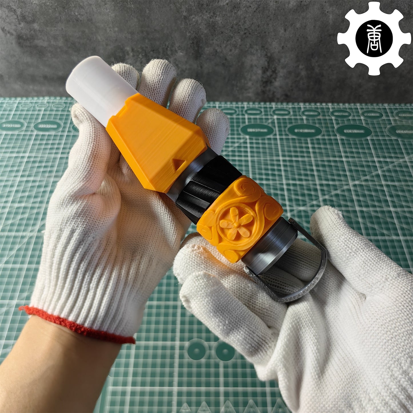 3D Printed Life-Size Valkyrie Heirloom Suzaku Spear Cosplay Prop