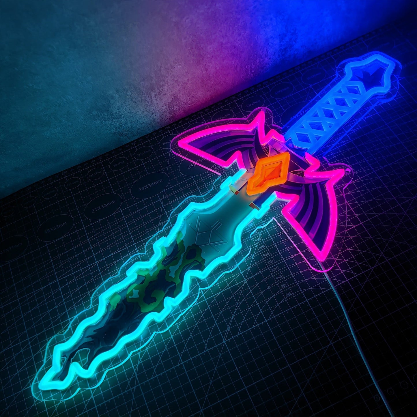 Link Master Sword Neon Light Wall Decor