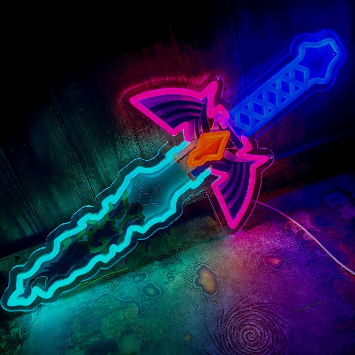 Link Master Sword Neon Light Wall Decor