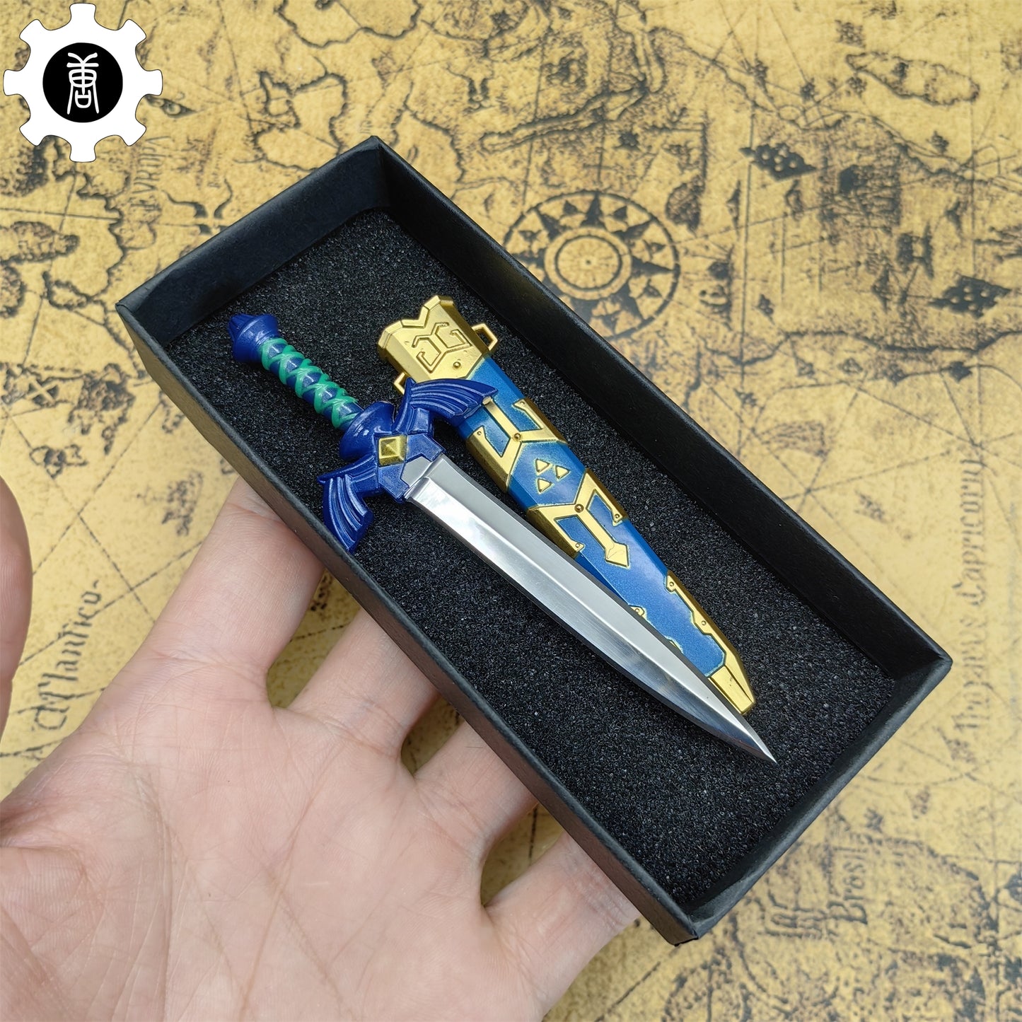 Link Master Sword Mini Metal Replica EDC Knife