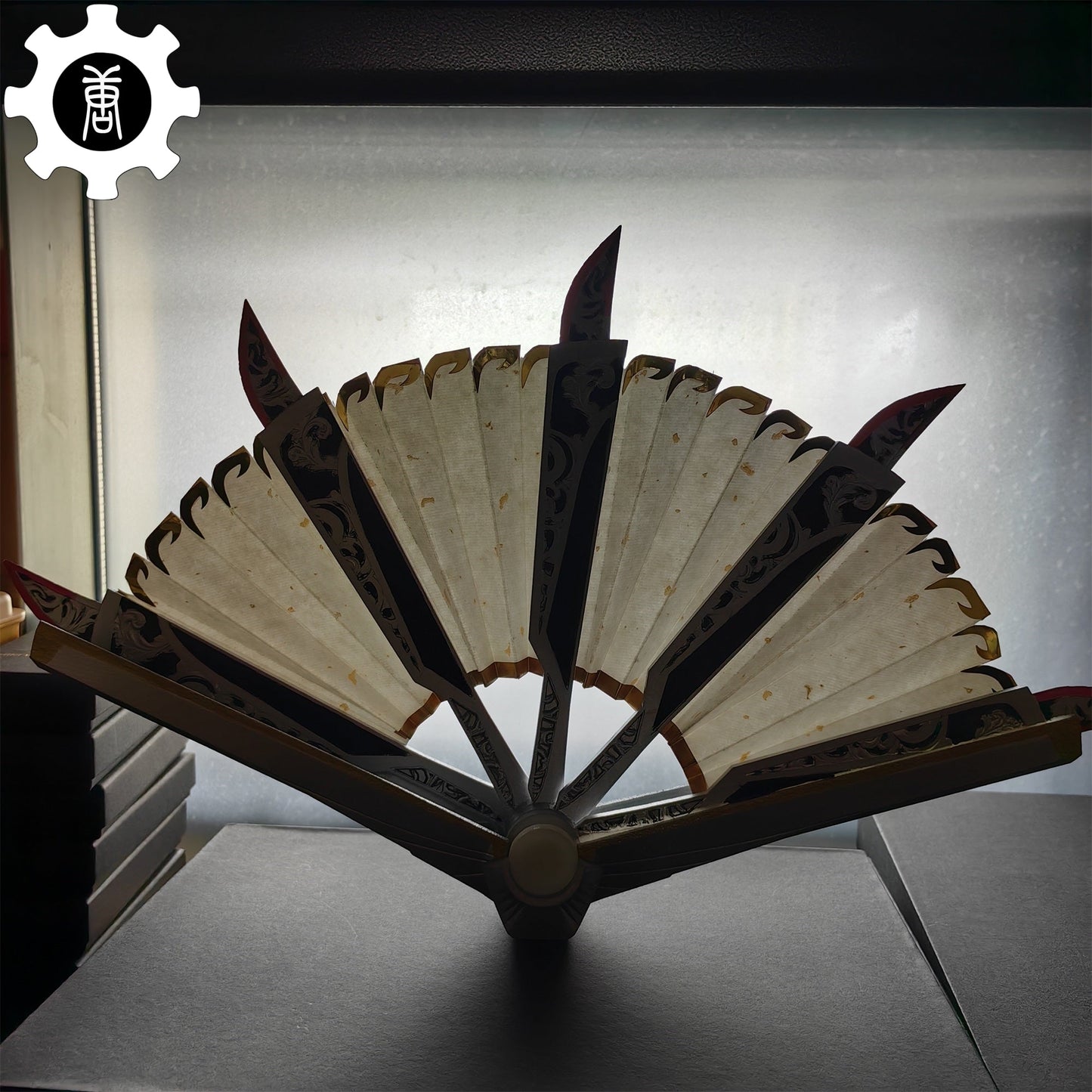 3D Printed Loba Fan Loba Heirloom Cosplay Prop