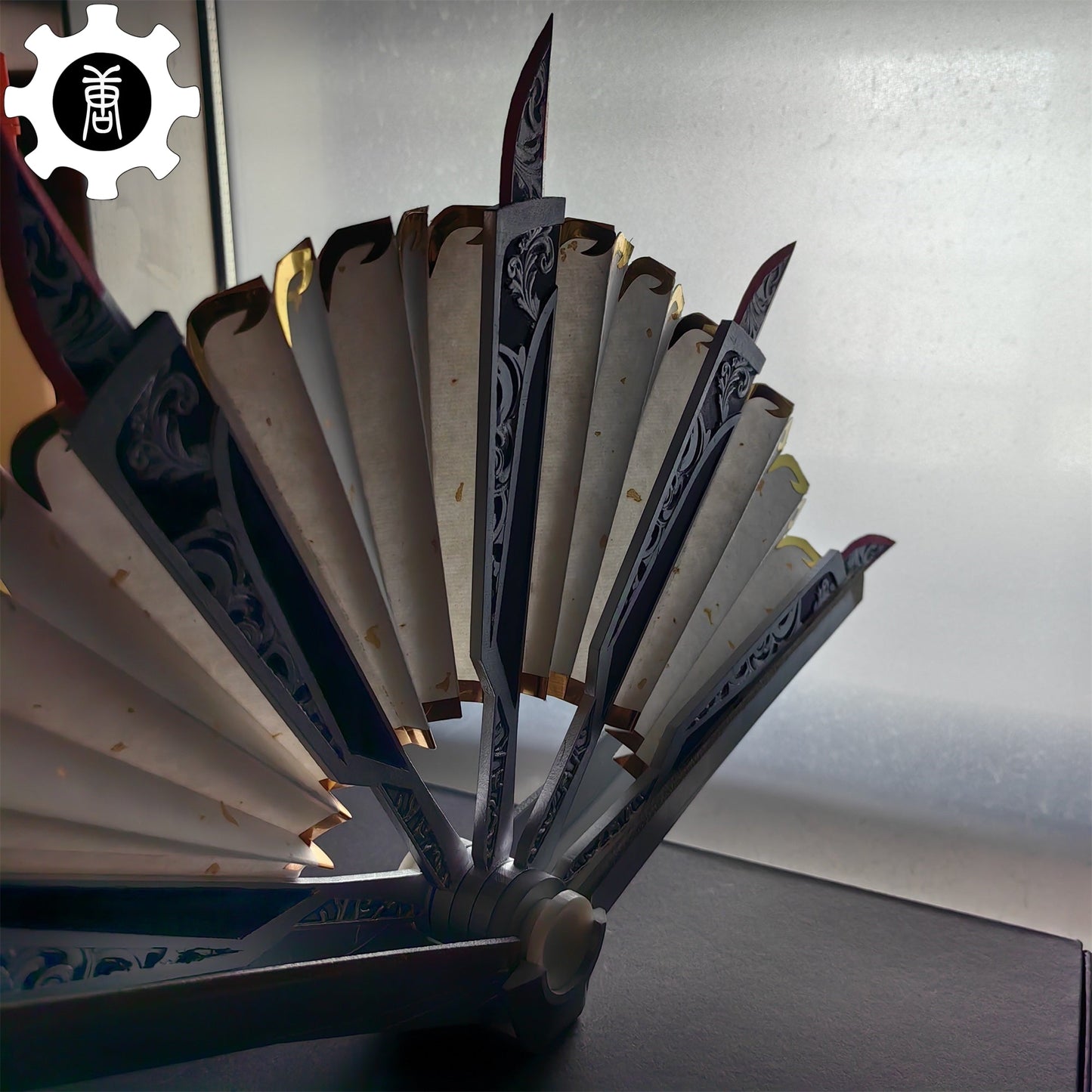 3D Printed Loba Fan Loba Heirloom Cosplay Prop