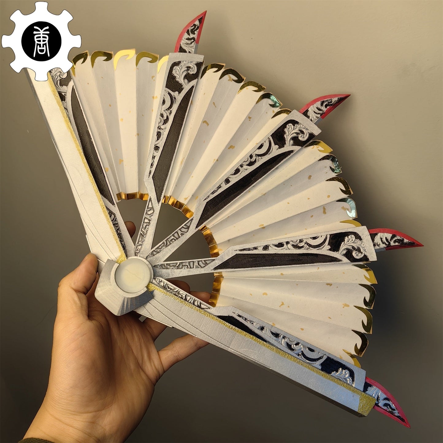 3D Printed Loba Fan Loba Heirloom Cosplay Prop