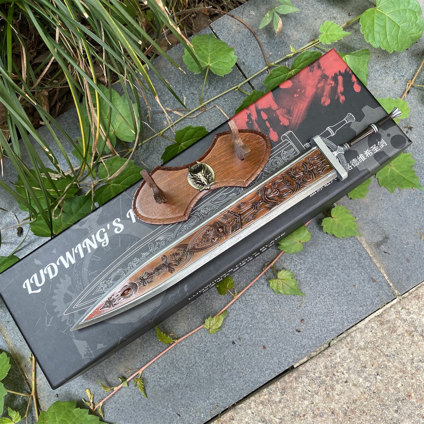 Metal 1/6 Ludwig's Holy Sword Miniature-Dull Blade Collectibles