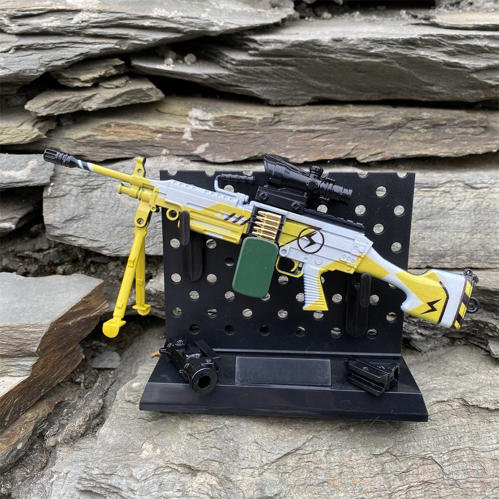 M249 Metal Industry Style Skin Miniature Gun 16.5CM/6.5"