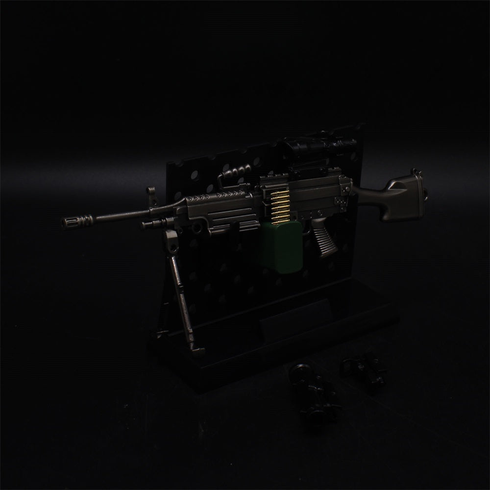 M249 Metal Miniature Gun Model 16.5CM/6.5"