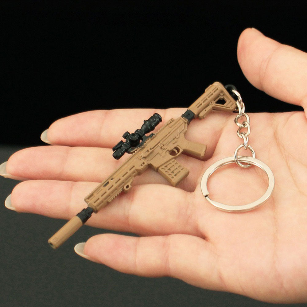 14 in 1 Keychain of Advanced Morden Gun With Accessories