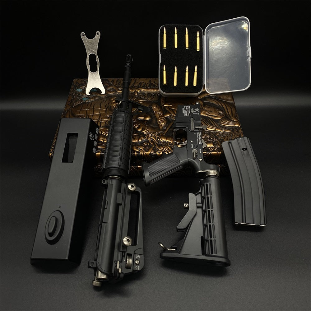 M4A1 1:2.05 Gun Replica Highly-Detailed M4A1 Miniature Alloy Model Gun 40CM/15.7''
