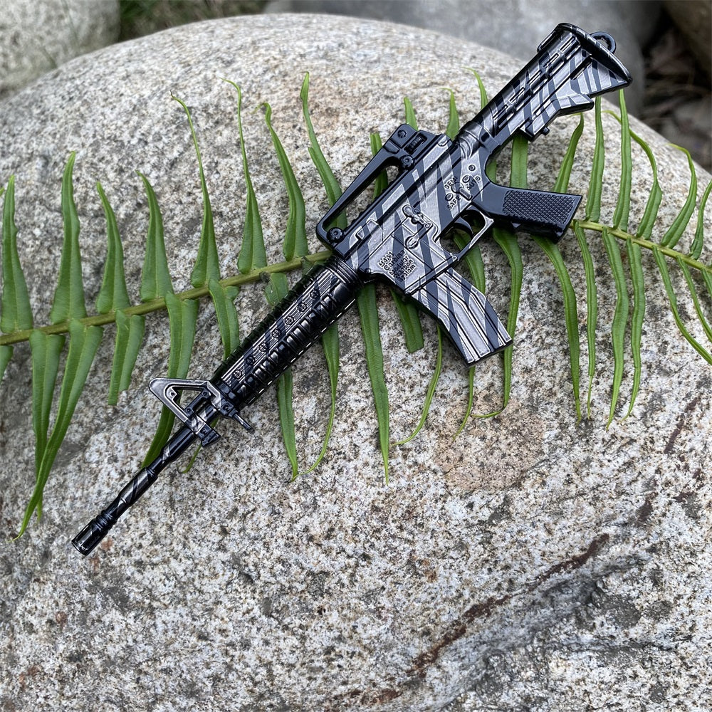 M4A1 Shadow Skin MIniature HK416 Model Metal Gun 16.5CM/6.5"