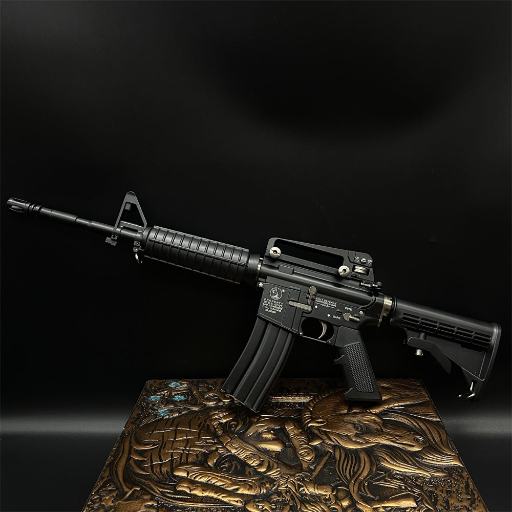 M4A1 1:2.05 Gun Replica Highly-Detailed M4A1 Miniature Alloy Model Gun 40CM/15.7''