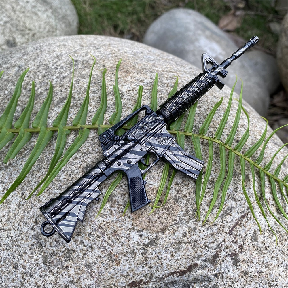 M4A1 Shadow Skin MIniature HK416 Model Metal Gun 16.5CM/6.5"