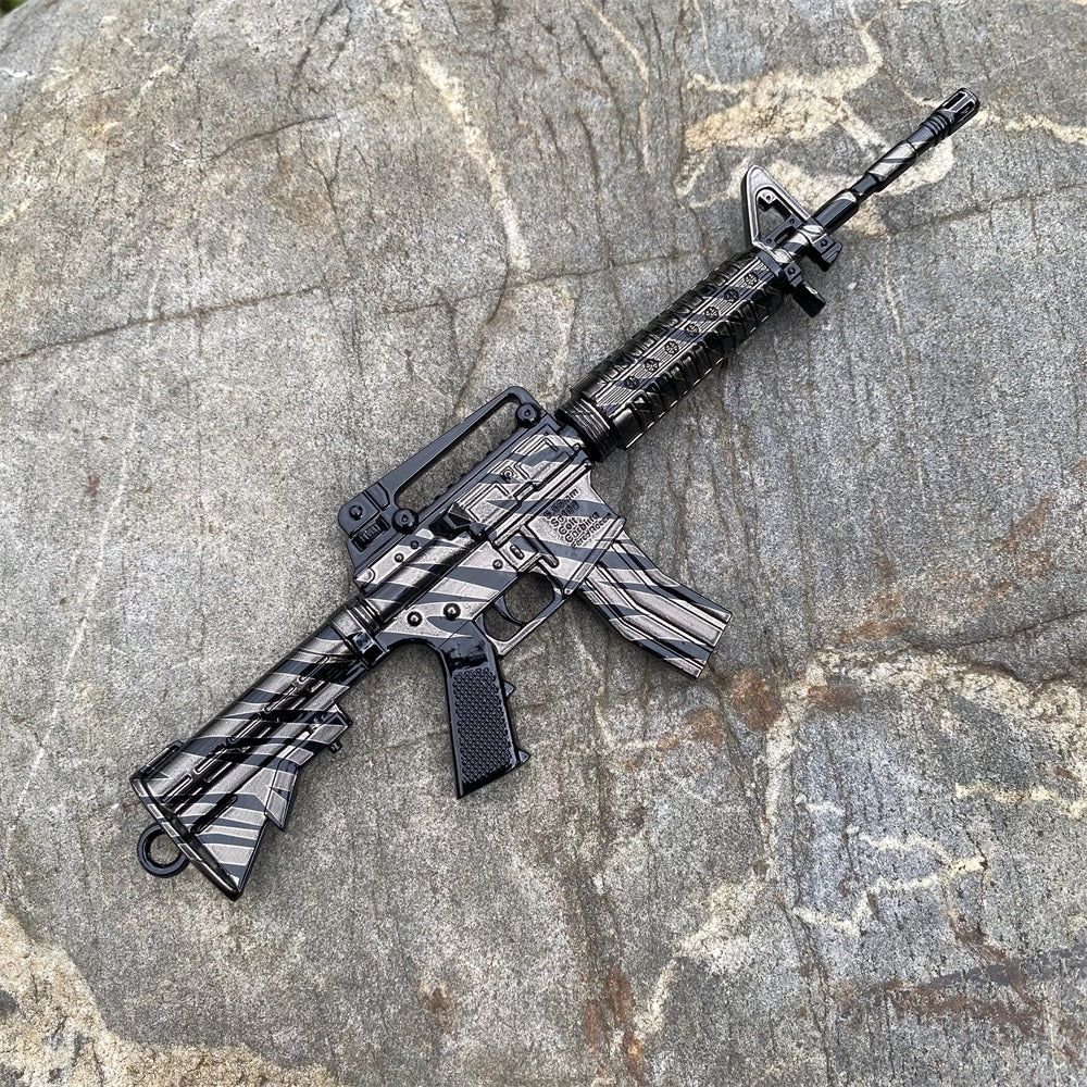 M4A1 Shadow Skin MIniature HK416 Model Metal Gun 16.5CM/6.5"