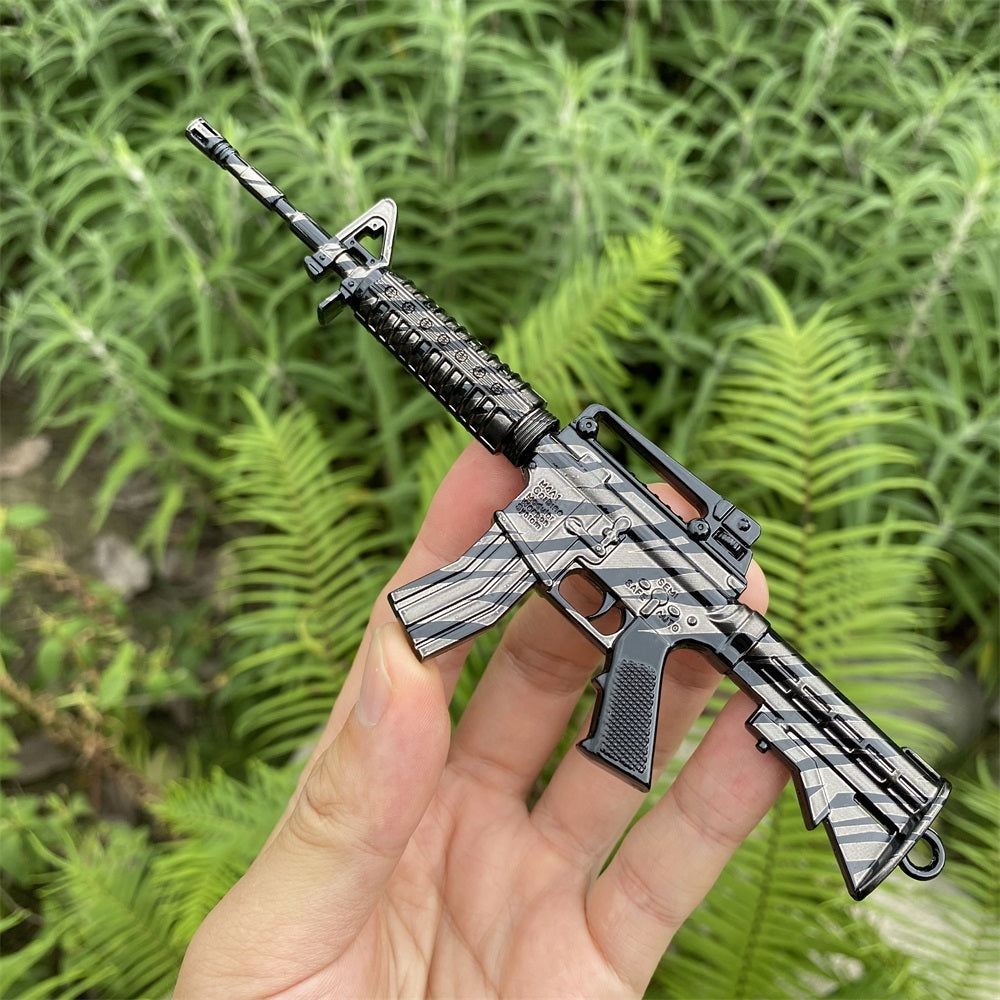 M4A1 Shadow Skin MIniature HK416 Model Metal Gun 16.5CM/6.5"
