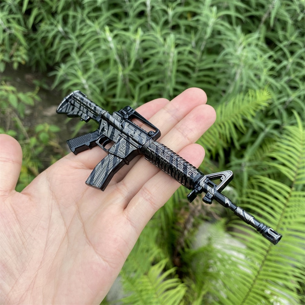 M4A1 Shadow Skin MIniature HK416 Model Metal Gun 16.5CM/6.5"