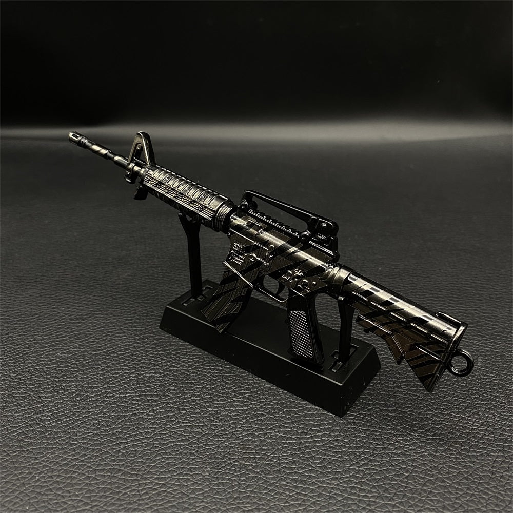 M4A1 Shadow Skin MIniature HK416 Model Metal Gun 16.5CM/6.5"