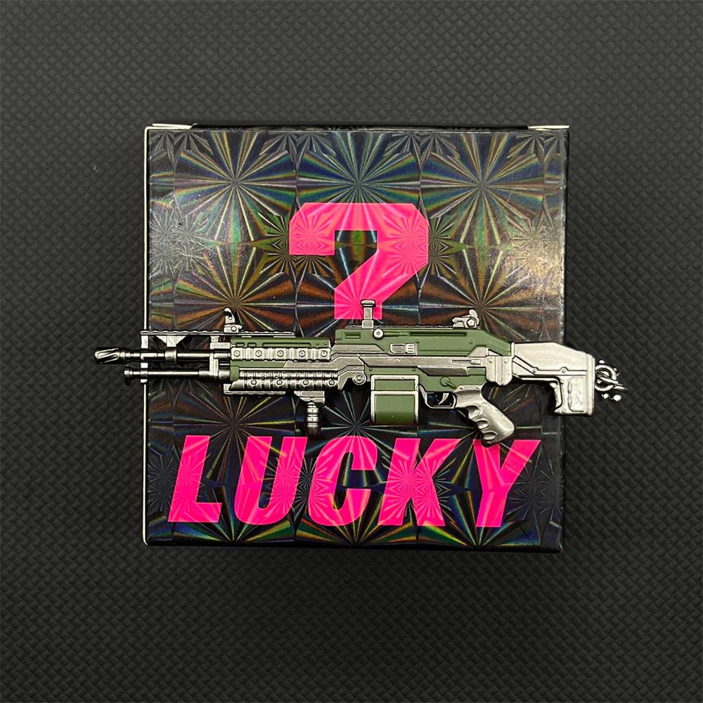 Mystery Prize Hot Game Keychain Metal Replica