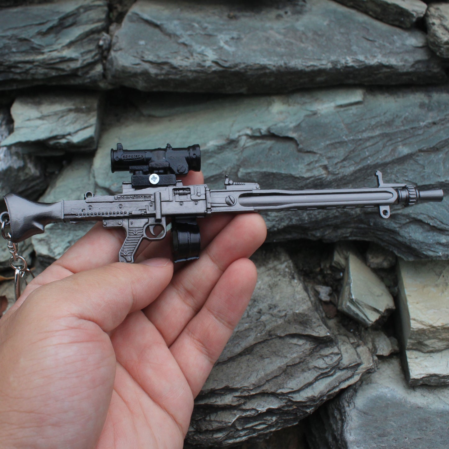MG 3 Metal Miniature Machine Gun 19CM/7.5"