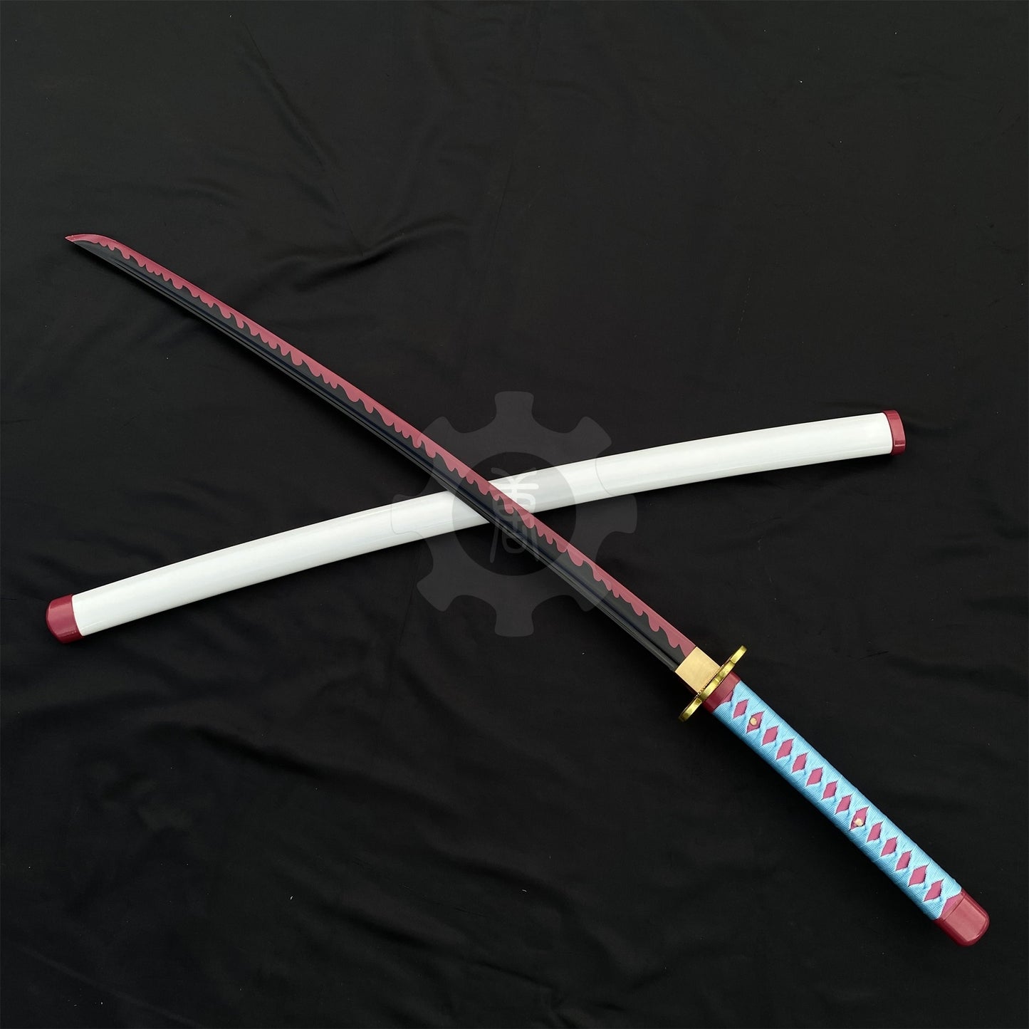 Mitsuri Nichirin Sword Katana 1045 Carbon Steel Version