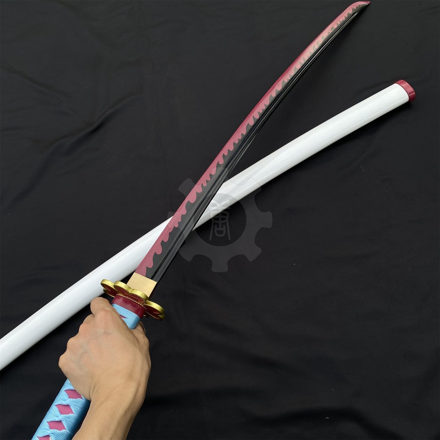 Mitsuri Nichirin Sword Katana 1045 Carbon Steel Version