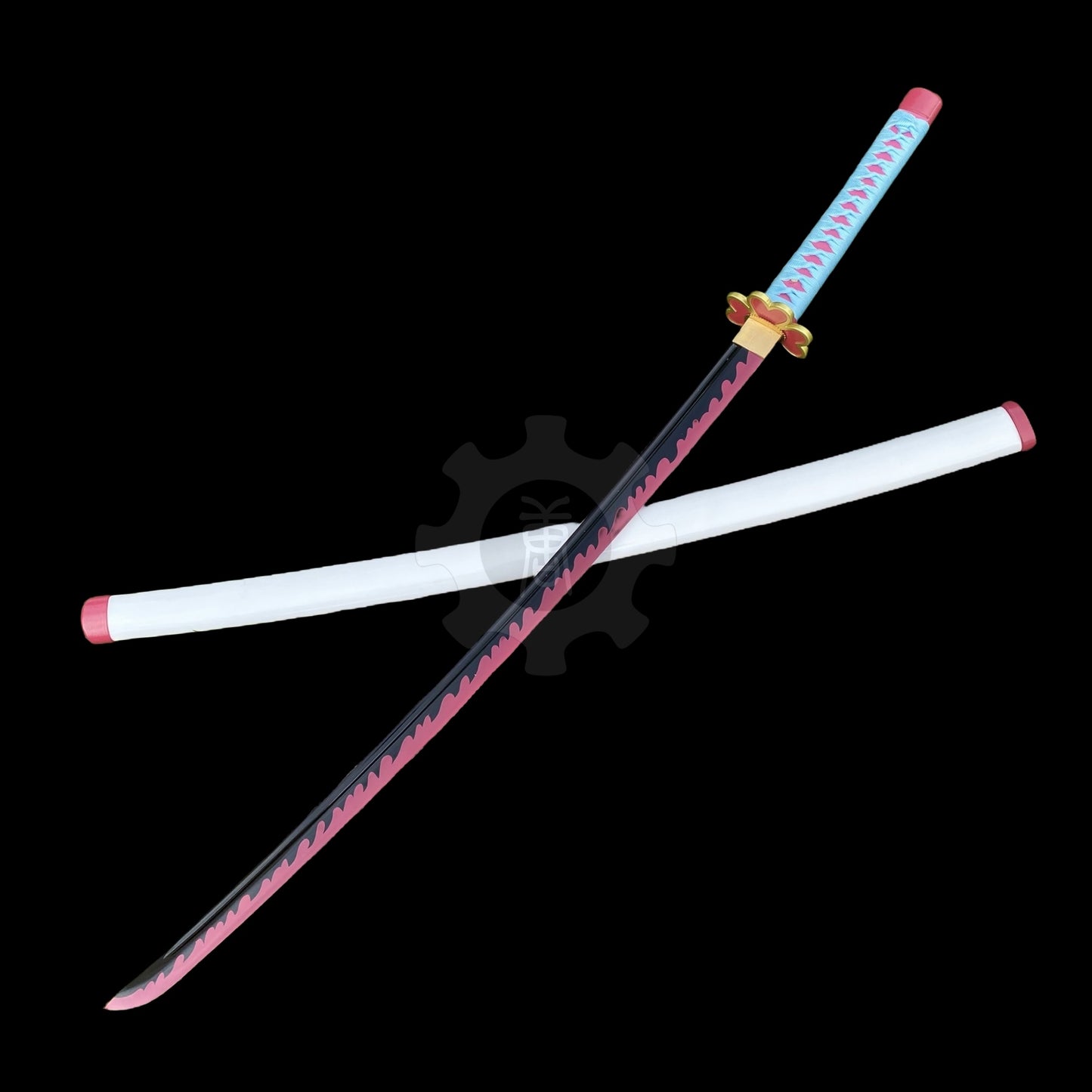 Mitsuri Nichirin Sword Katana 1045 Carbon Steel Version