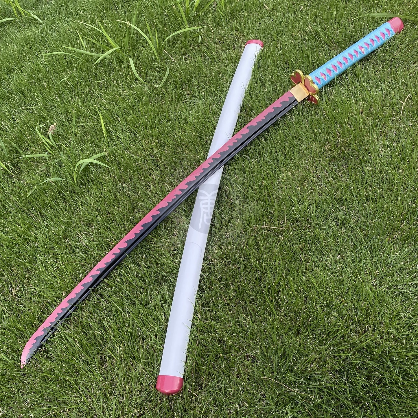 Mitsuri Nichirin Sword Katana 1045 Carbon Steel Version