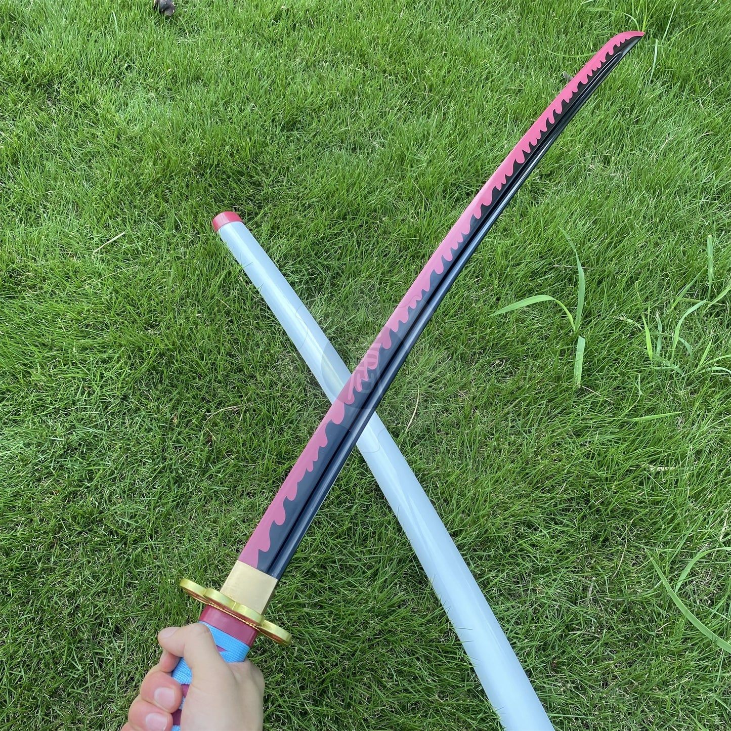 Mitsuri Nichirin Sword Katana 1045 Carbon Steel Version