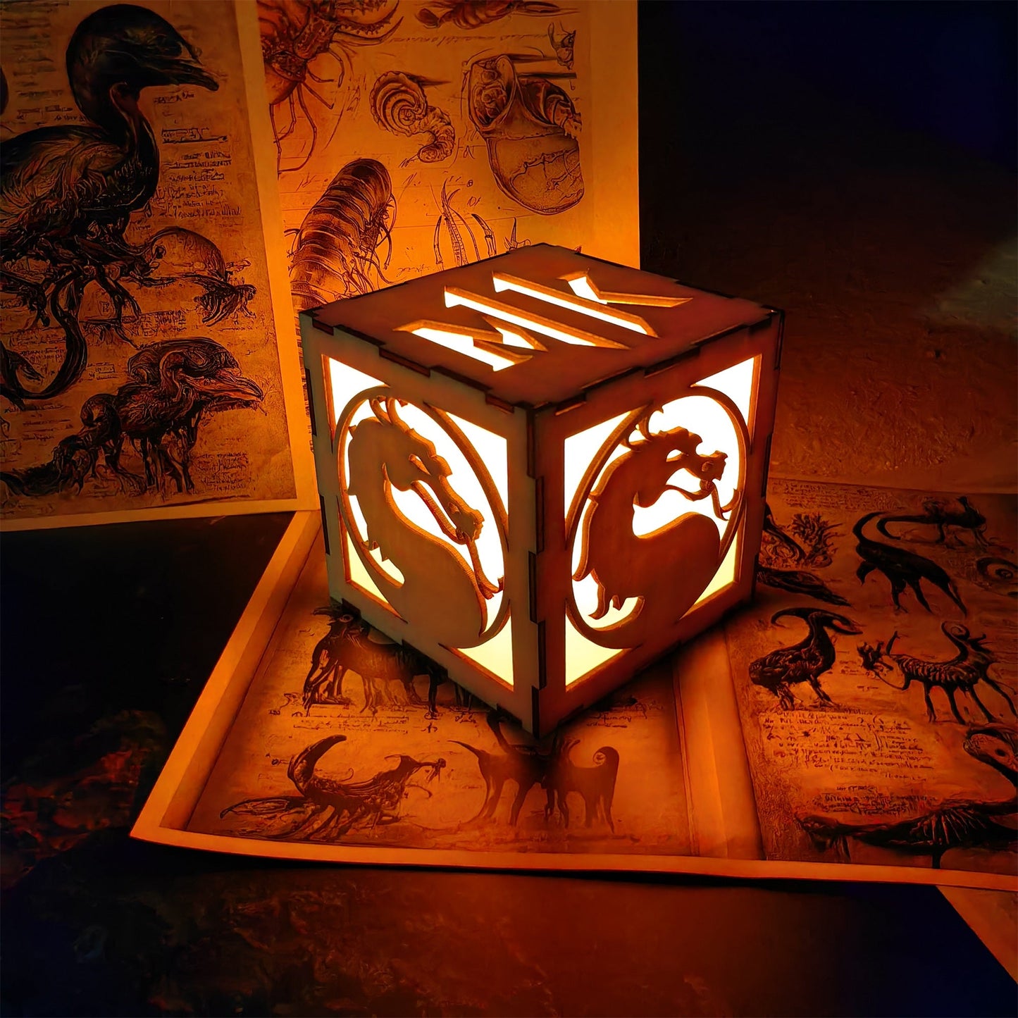 MK Dragon Inspired Night Light