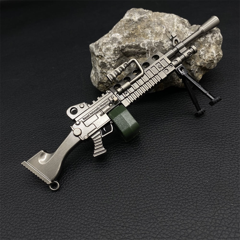 Miniature Metal MK60 Machine Gun 16CM/6.3"