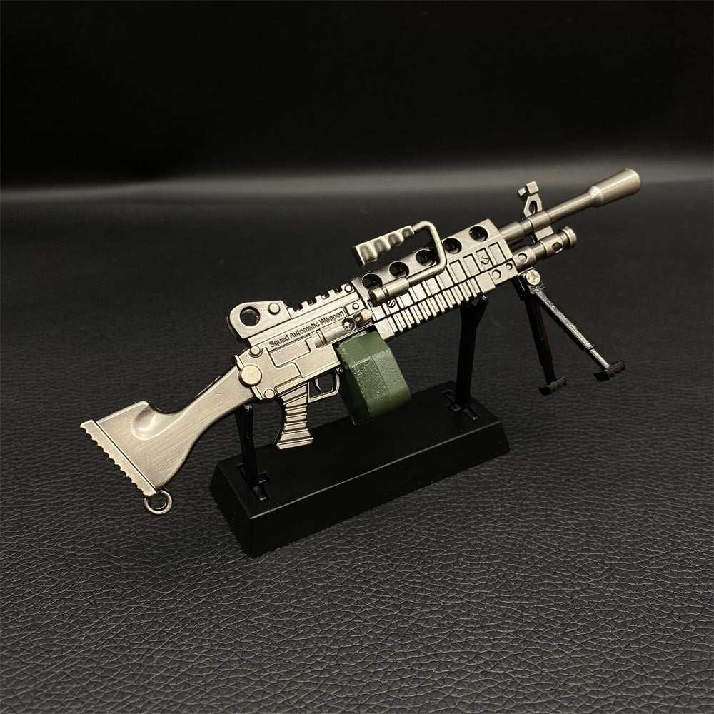 Miniature Metal MK60 Machine Gun 16CM/6.3"