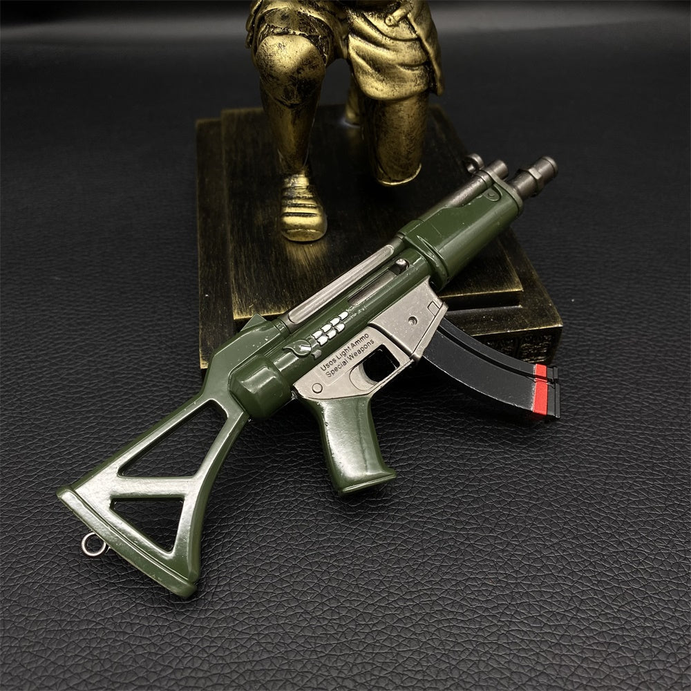 Metal MP5 SMG Miniature Gun 15.5CM/6.1"