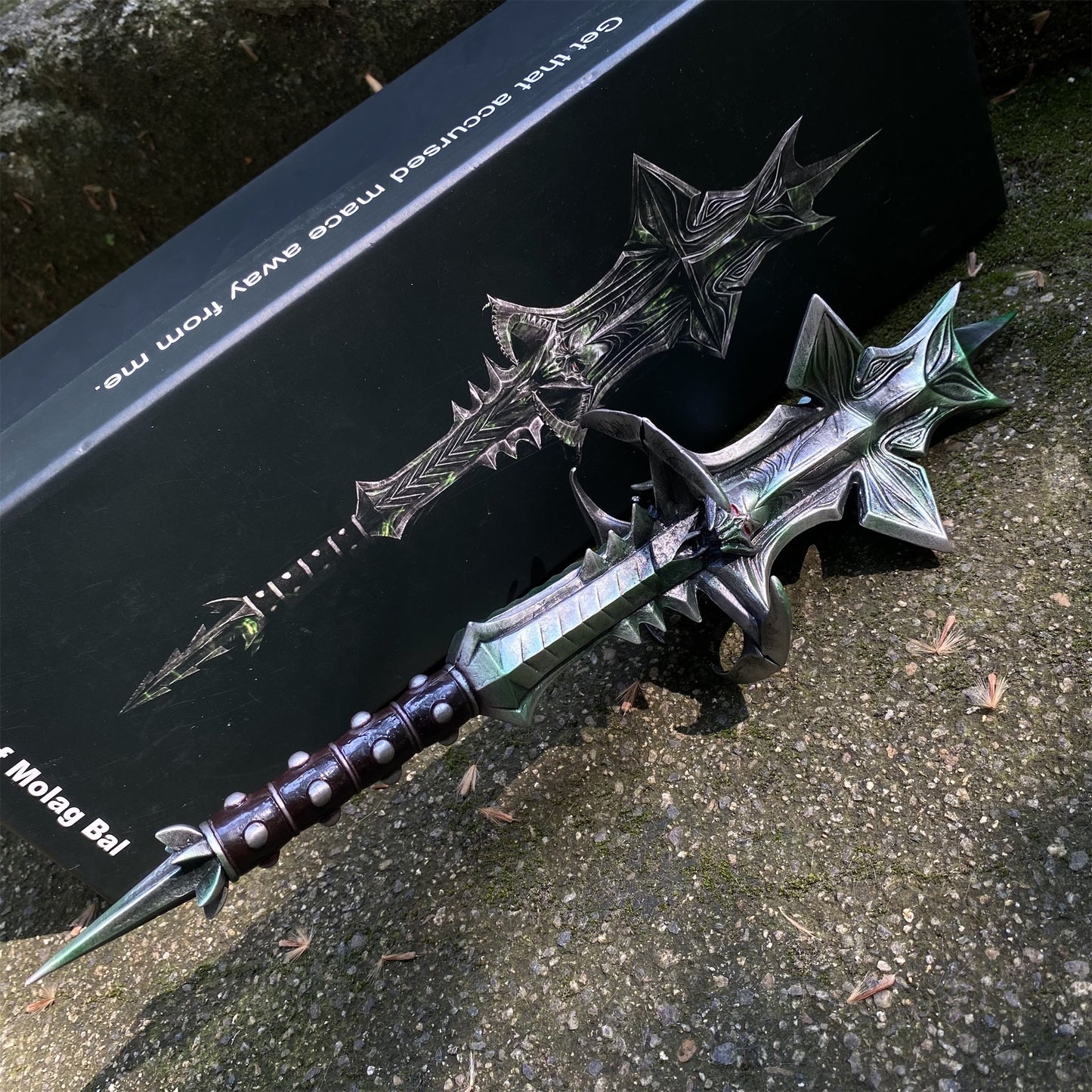 Metal Mace Of Molag Bal 1/2 Scale Fan Art