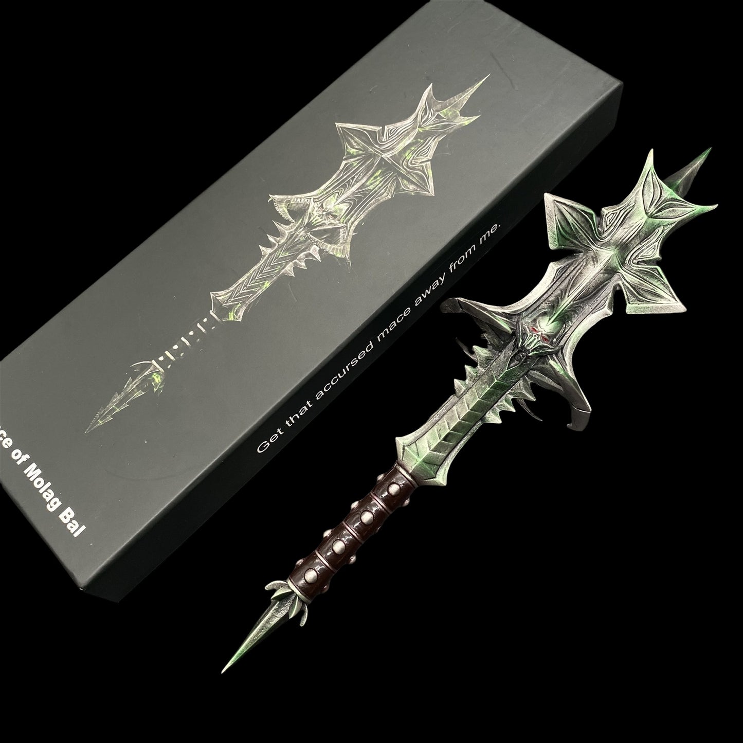 Metal Mace Of Molag Bal 1/2 Scale Fan Art