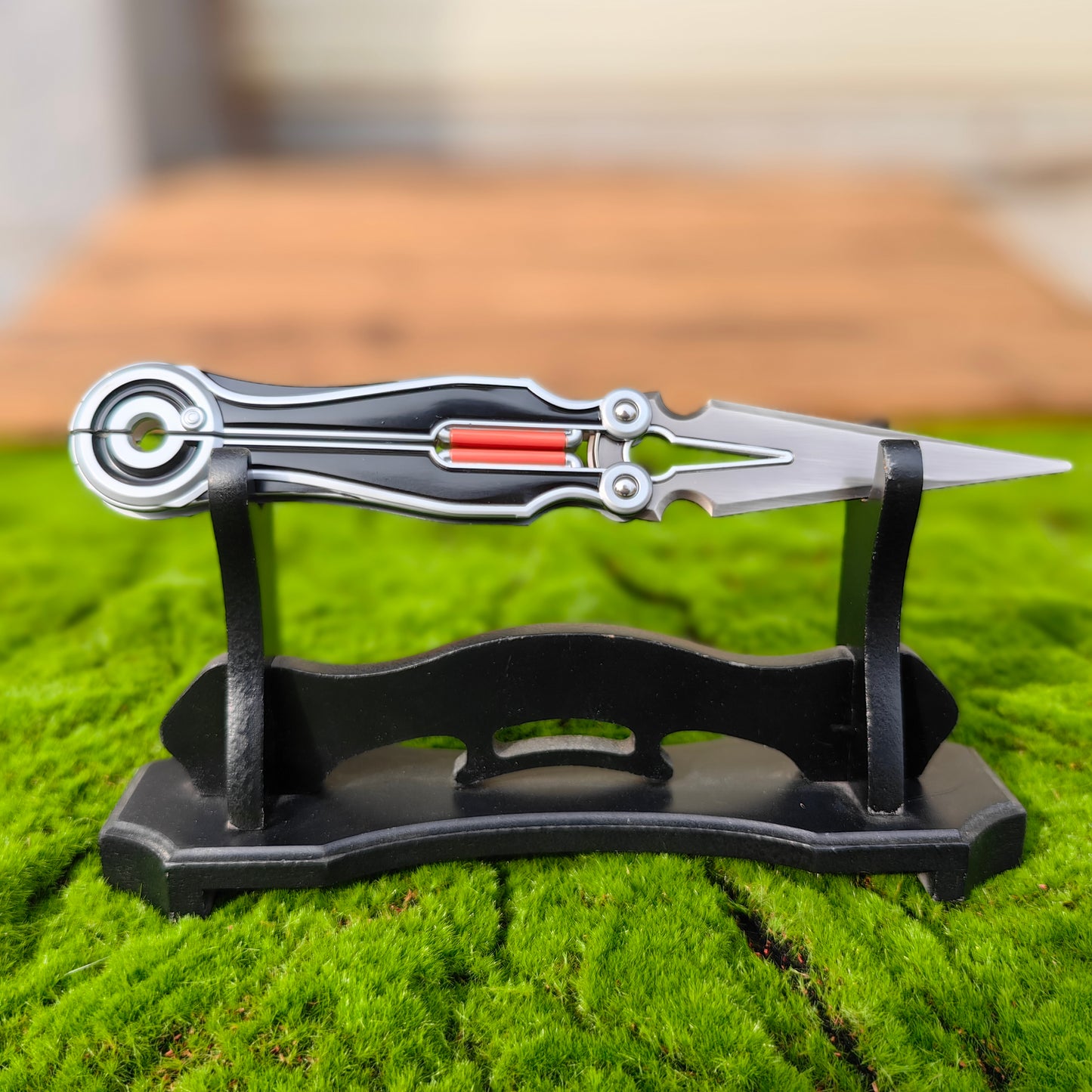 Metal Magepunk 3.0 Sparkswitch Knife Dull Blade Replica For Display