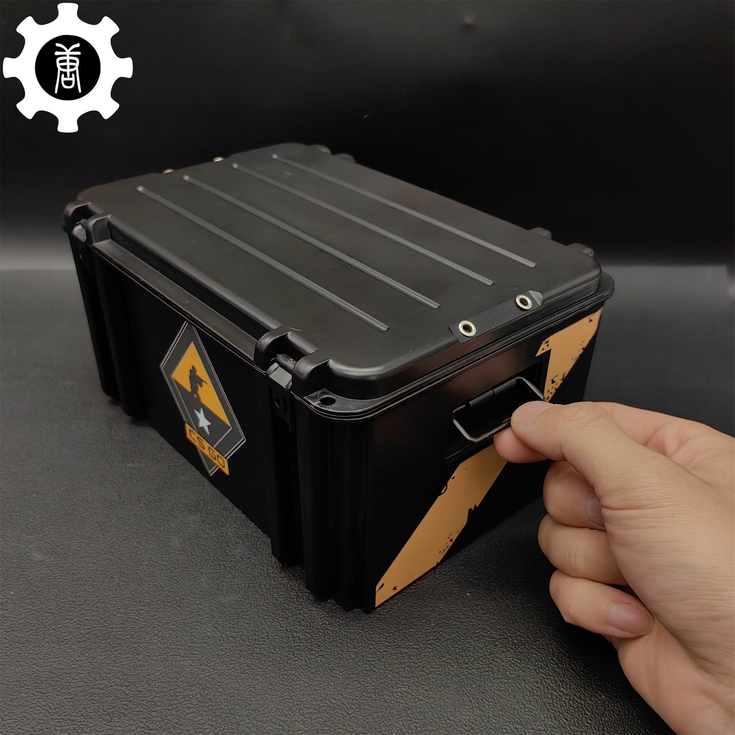 Black Gamma Weapon Case Blunt Blade Karambit & Balisong Gift Box
