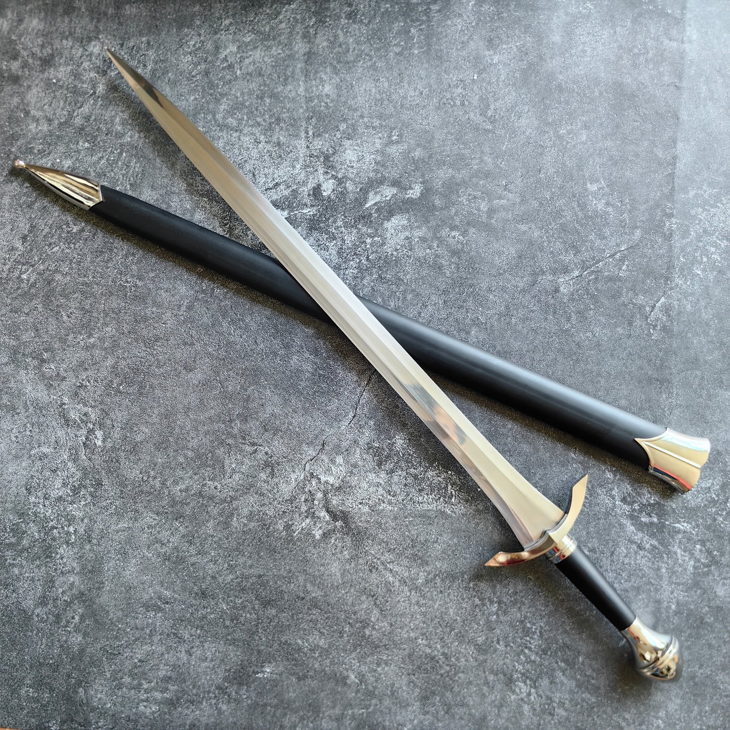Medieval Knight Sword Display Art