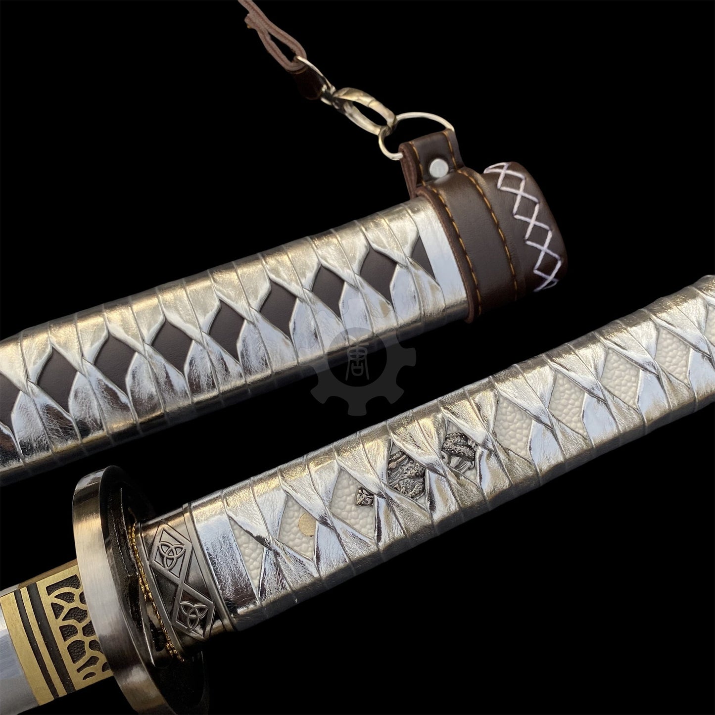 In-Real-Life Michonne Katana Samurai Blade Girl Katana Carbon Steel Version
