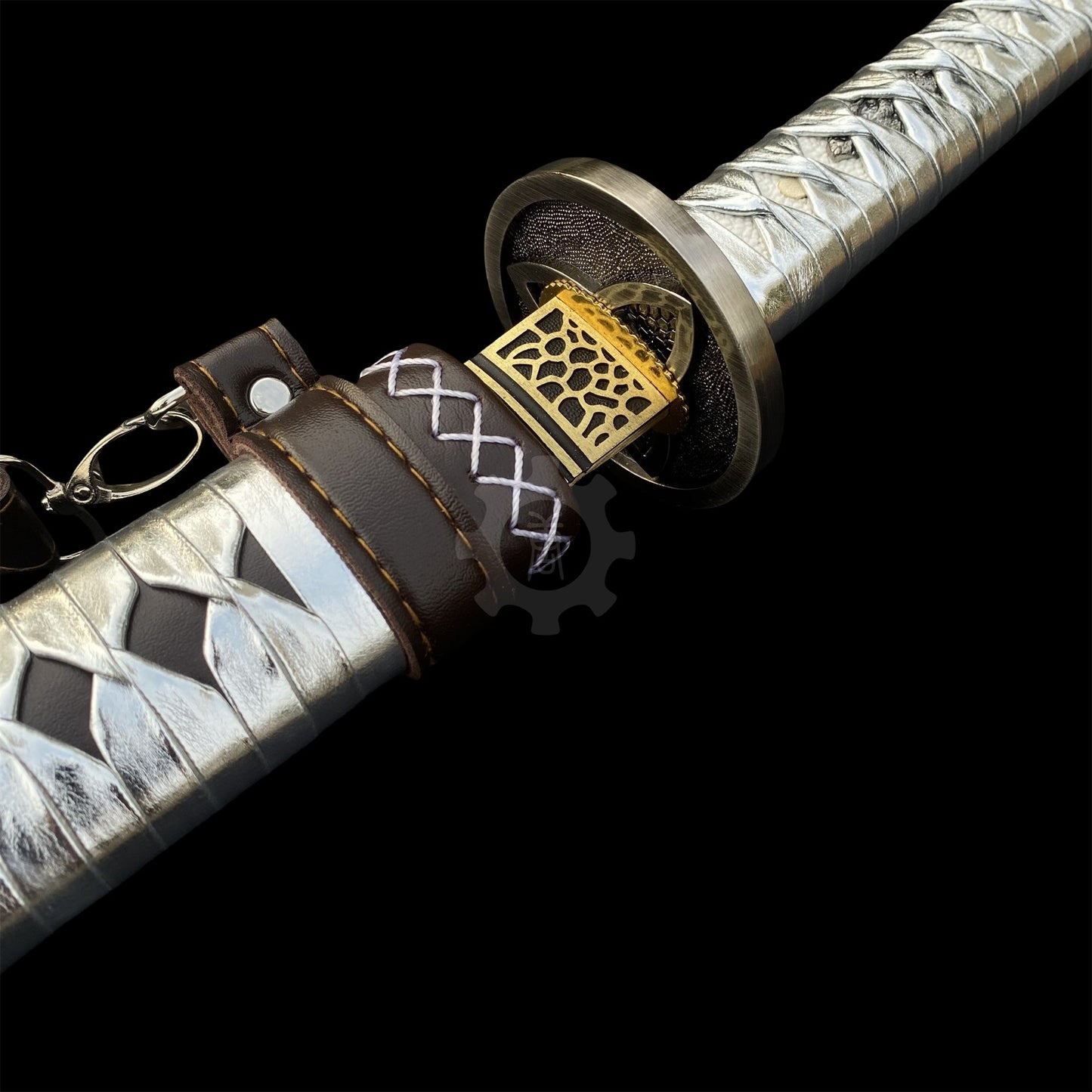 IRL Michonne Katana Samurai Blade Girl Katana Carbon Steel Version