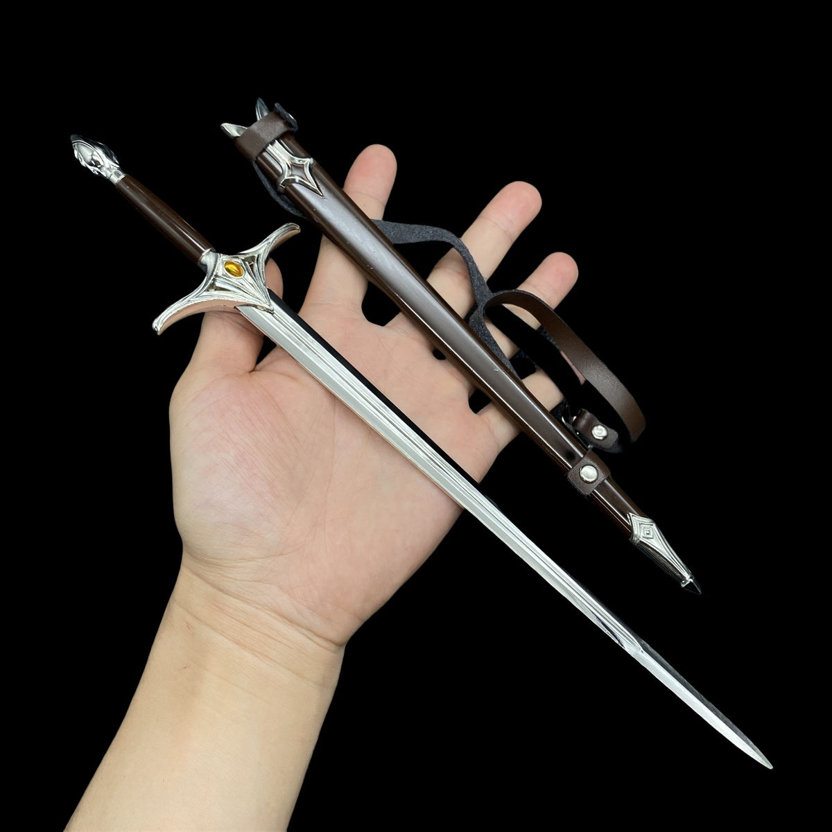 12 in 1 Ultimate Middle Ages Swords Miniature Craft For Display