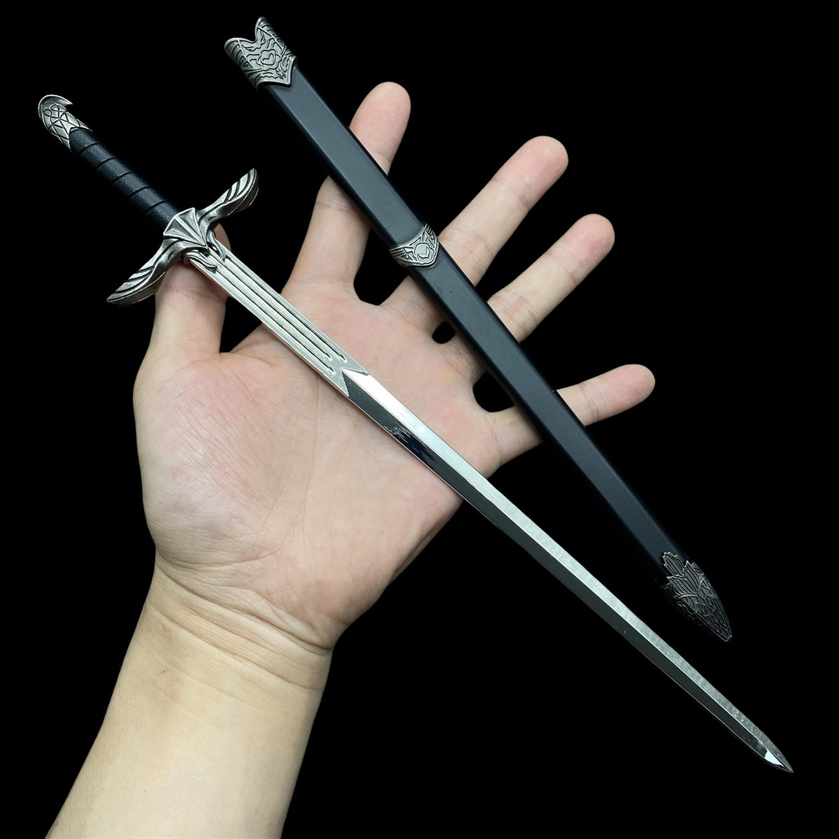 12 in 1 Ultimate Middle Ages Swords Miniature Craft For Display