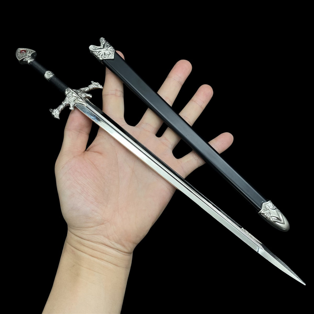 12 in 1 Ultimate Middle Ages Swords Miniature Craft For Display